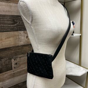 Calvin Klein Signature Logo Black Belt Purse Fanny Pack